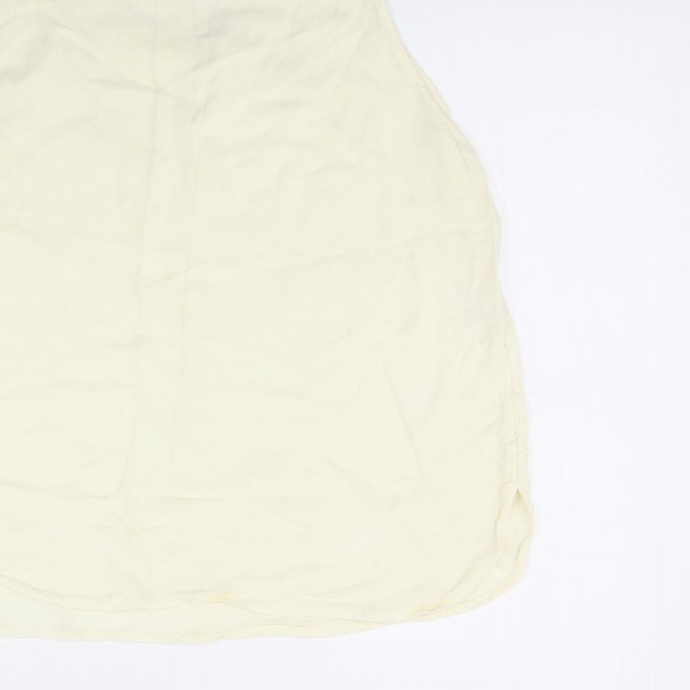 Nightingales Womens Yellow   Basic Tank Size L