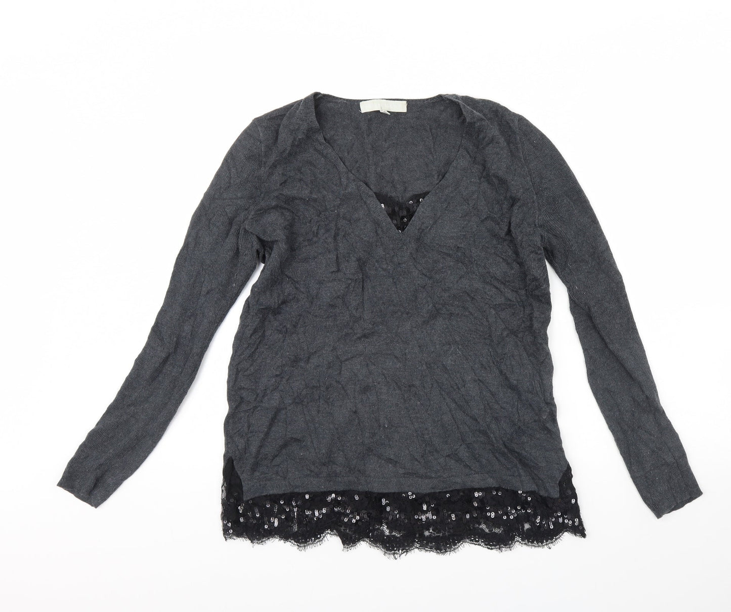 Gerry Weber Womens Grey   Pullover Jumper Size 12