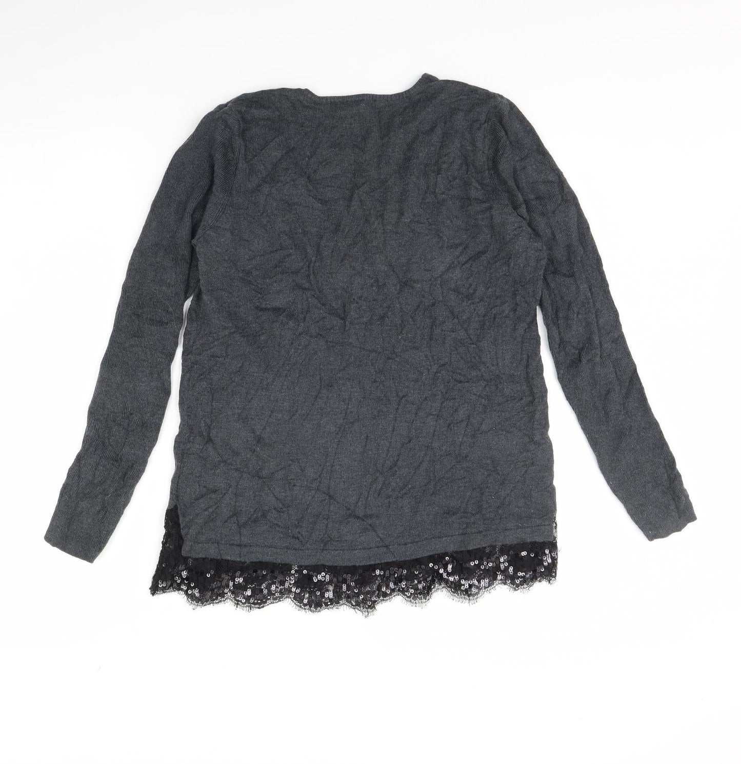 Gerry Weber Womens Grey   Pullover Jumper Size 12