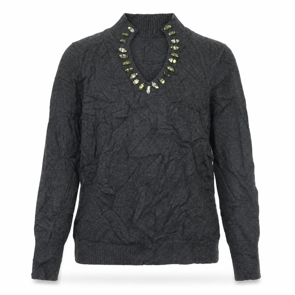 Wanko  Womens Grey   Pullover Jumper Size S
