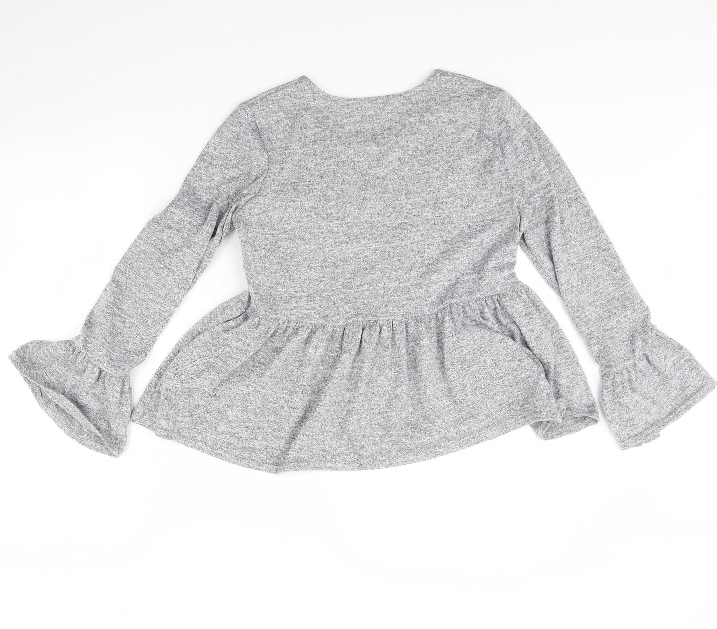 Boohoo Womens Grey   Pullover Jumper Size 8