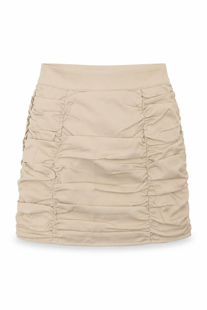 Danity Womens Beige   Mini Skirt Size S