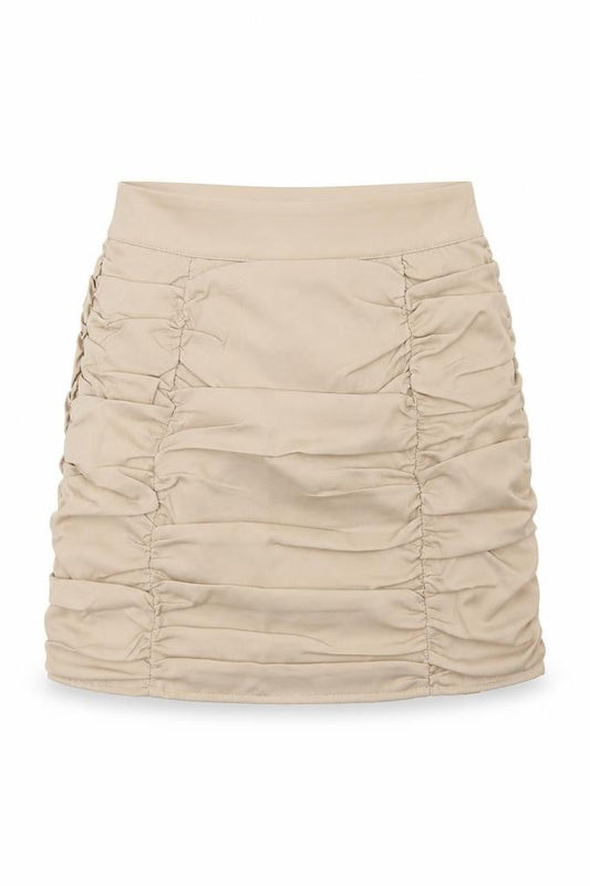 Danity Womens Beige   Mini Skirt Size S