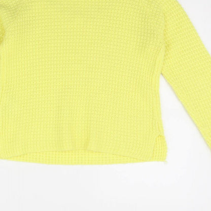 Vera Moda Womens Yellow   Pullover Jumper Size XS