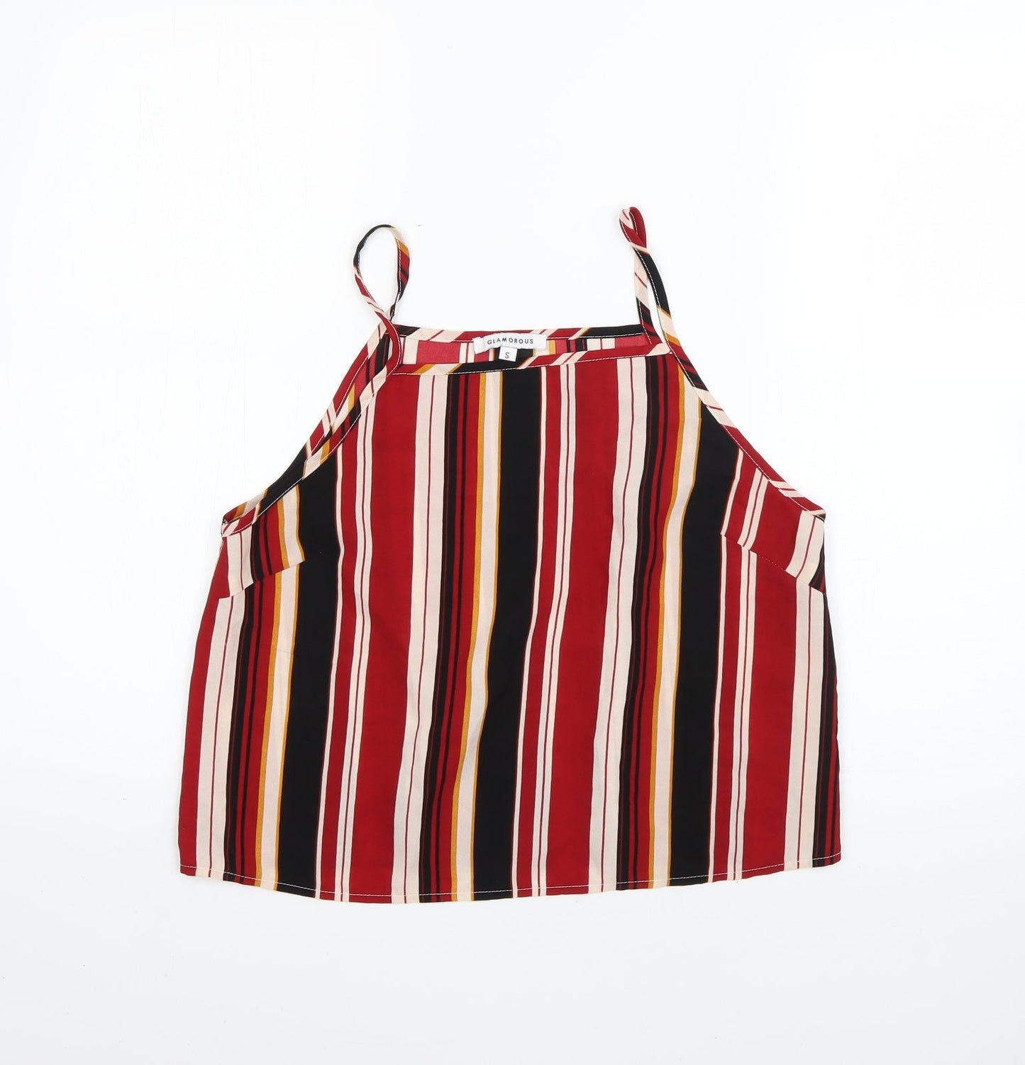Glamorous Womens Multicoloured Striped  Basic Blouse Size S