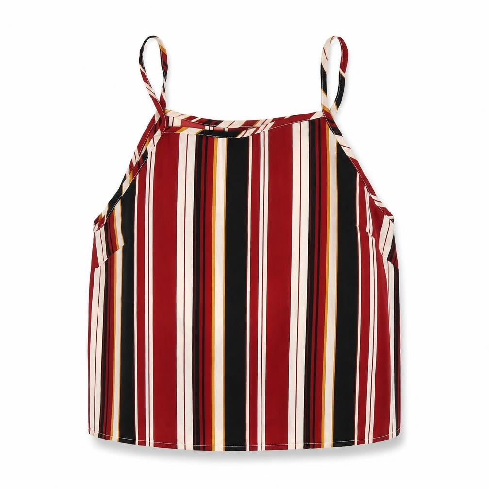 Glamorous Womens Multicoloured Striped  Basic Blouse Size S