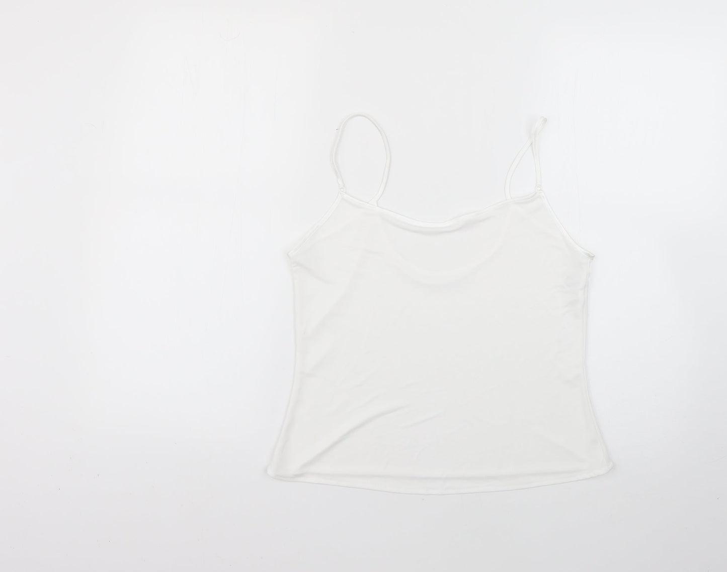 Marks and Spencer Womens White   Basic Blouse Size 12