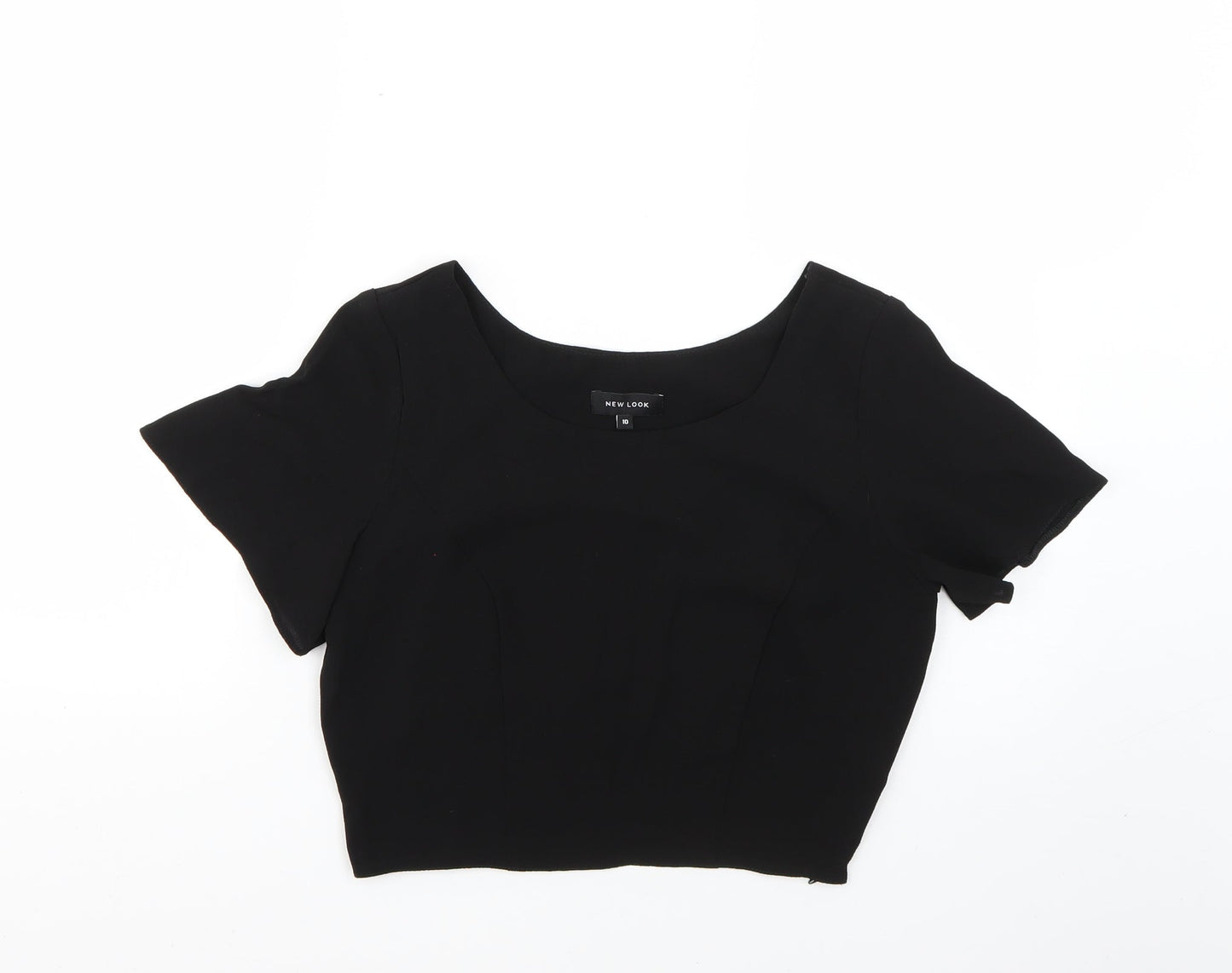 New Look Womens Black   Basic Blouse Size 10
