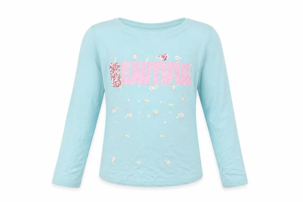 Sfera Girls Green   Basic T-Shirt Size 7-8 Years