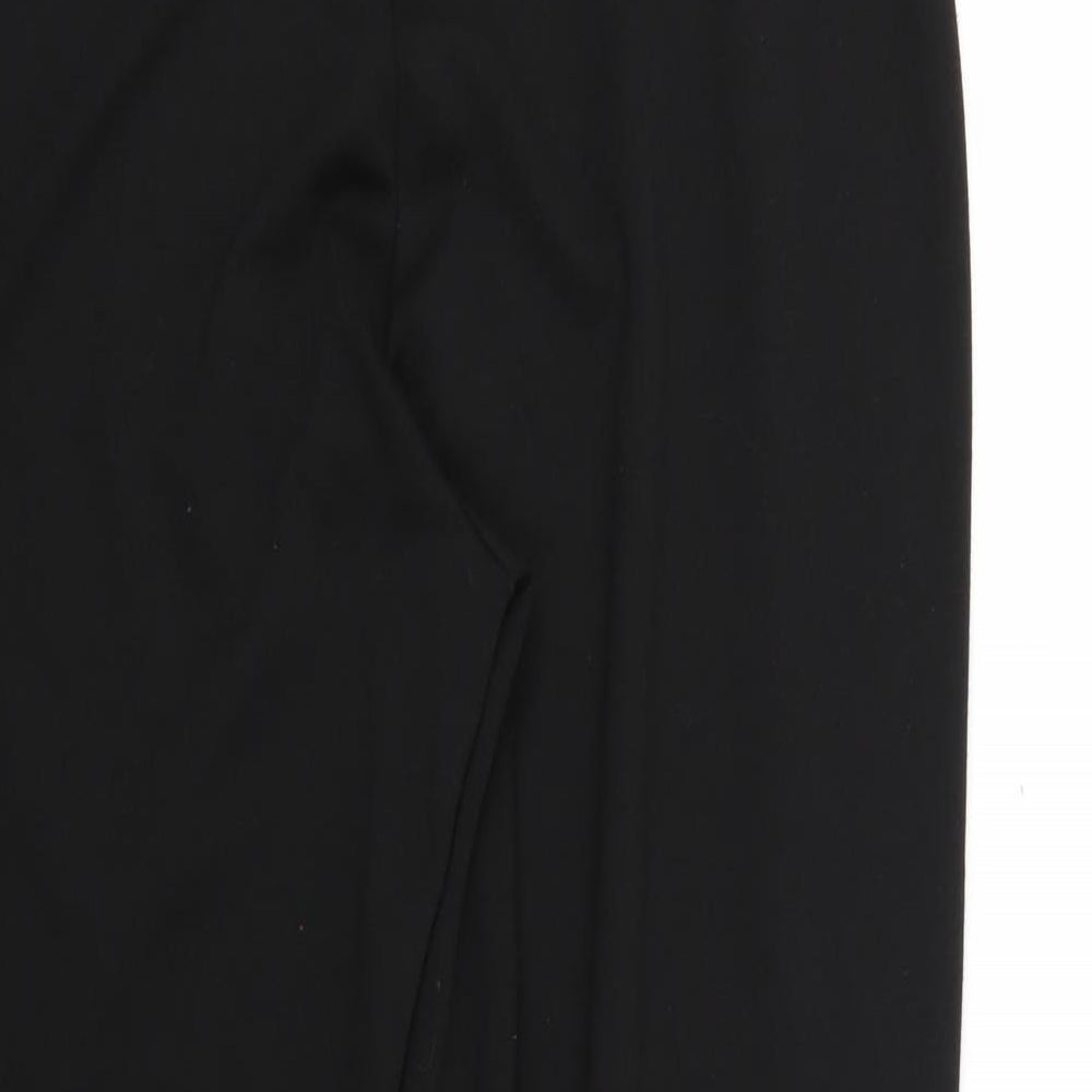 isle Womens Black   Trousers  Size 16 L28 in