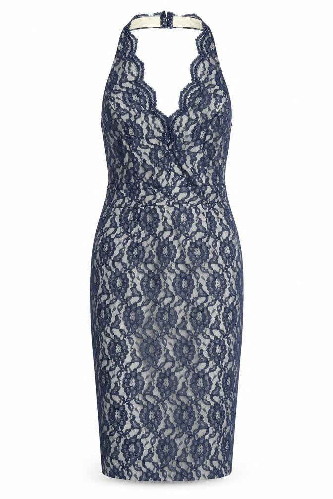 Lipsy Womens Blue   Bodycon  Size 8