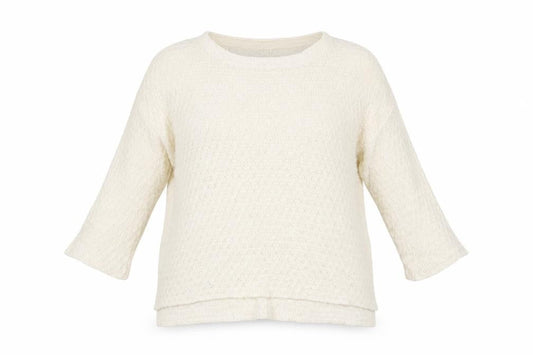 Zara Womens White   Pullover Jumper Size L