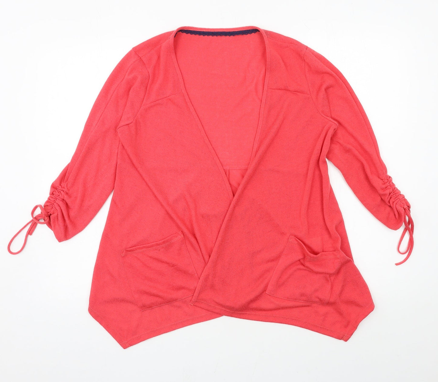 Per Una Womens Pink  Knit Cardigan Jumper Size 10