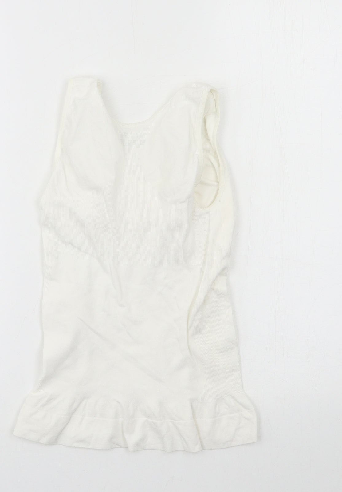 Camishpaes Womens White   Basic Tank Size L