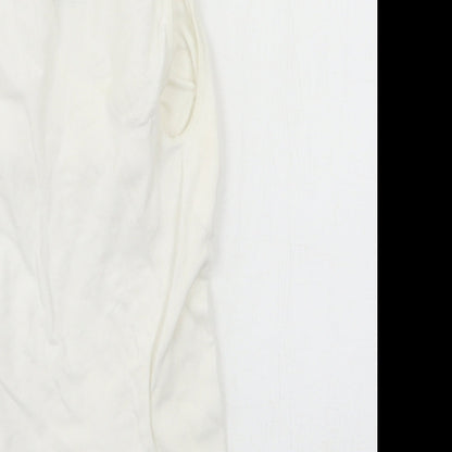 Preloved Camishpaes Womens White   Basic Tank Size L - Label