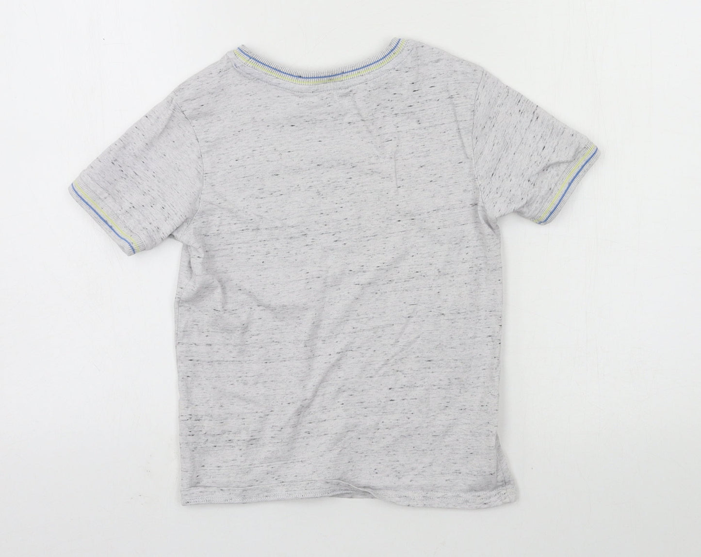 George Boys Grey  Jersey Basic T-Shirt Size 6-7 Years