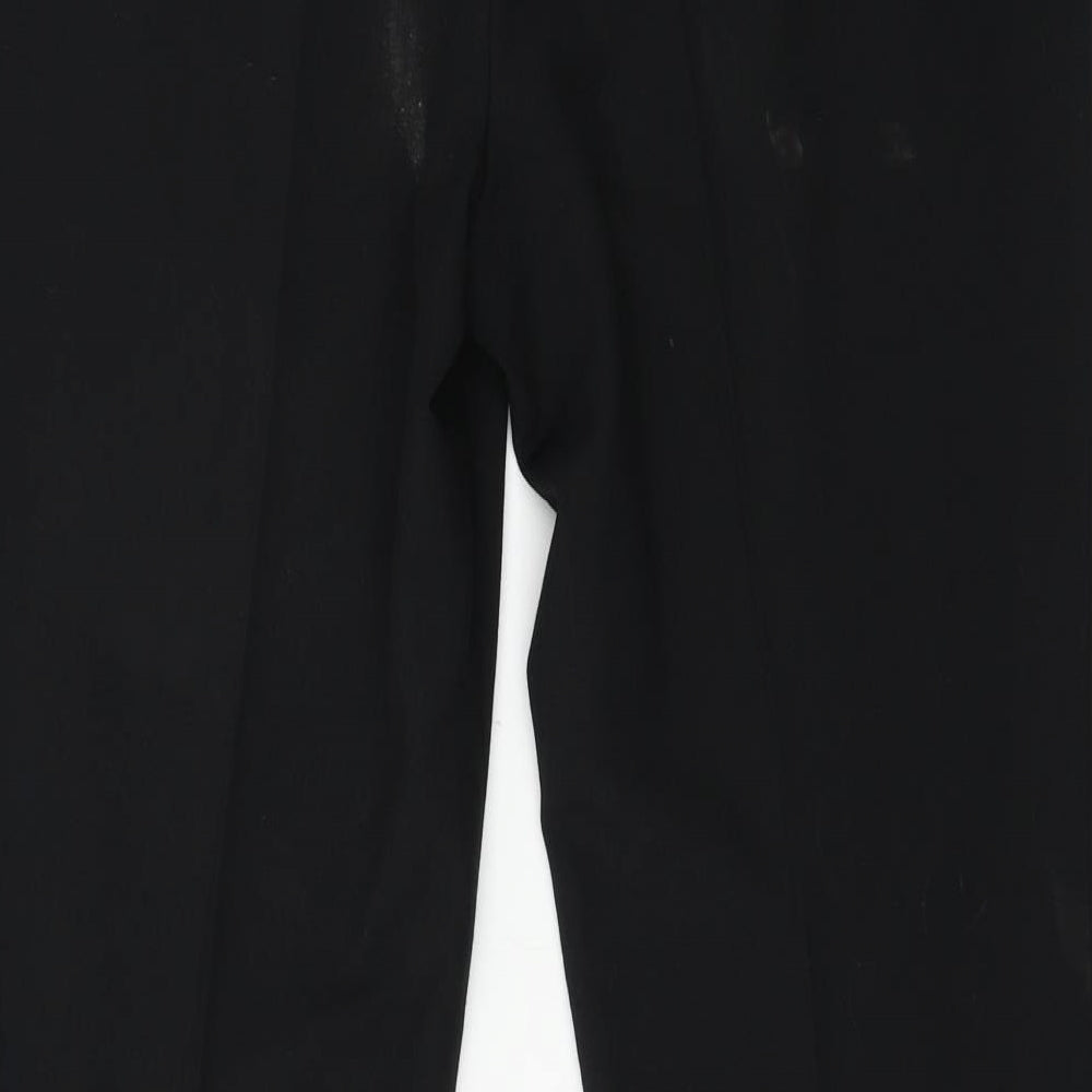 Marks and Spencer Womens Black   Trousers  Size 14 L28 in