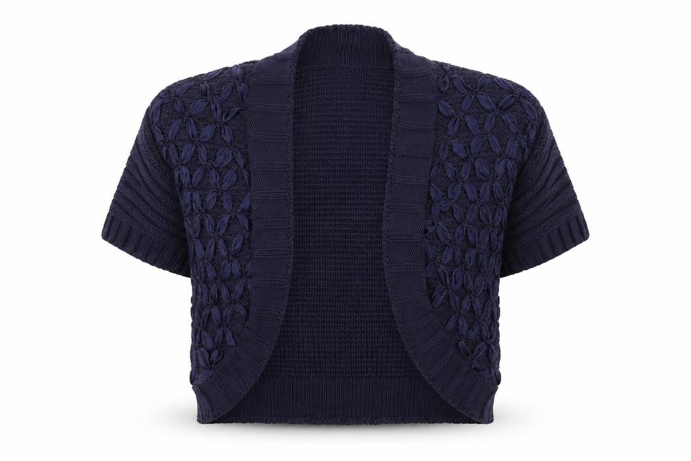 Per Una Womens Black  Knit Cardigan Jumper Size 12