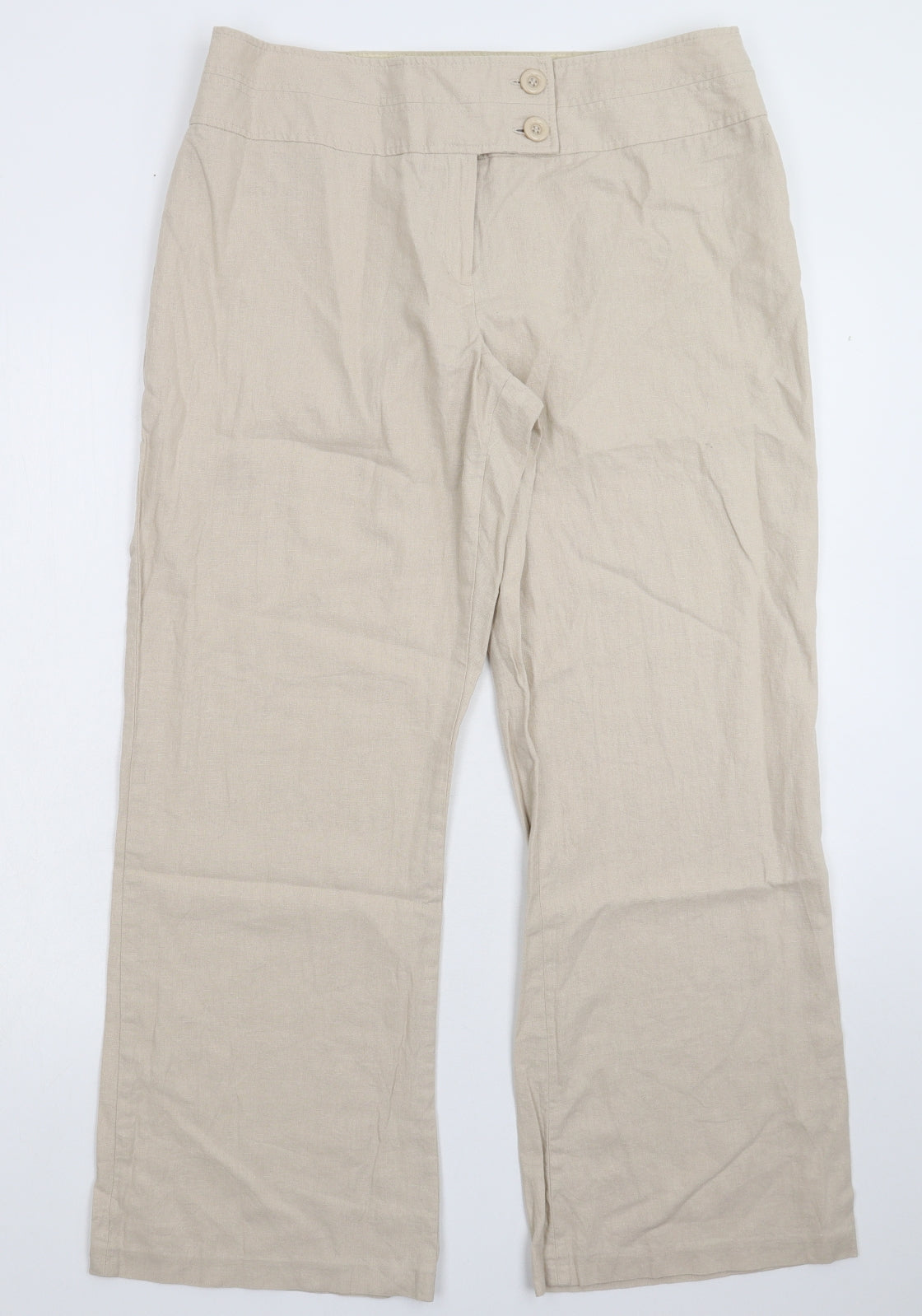 Debenhams Womens Grey   Trousers  Size 16 L28 in