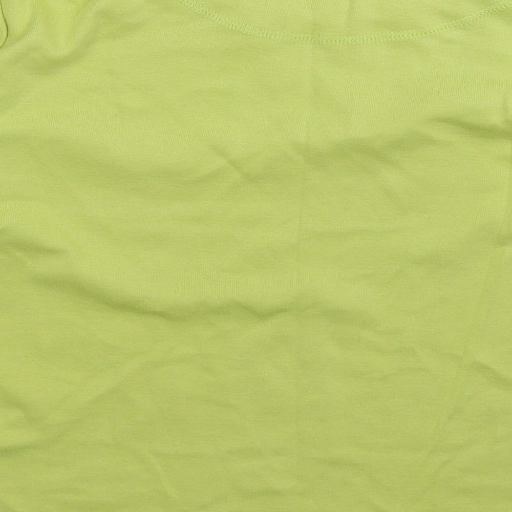 Tara Womens Green   Basic T-Shirt Size 12