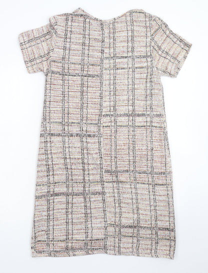 Preloved Primark Womens Multicoloured Check  Mini  Size 12 - Back