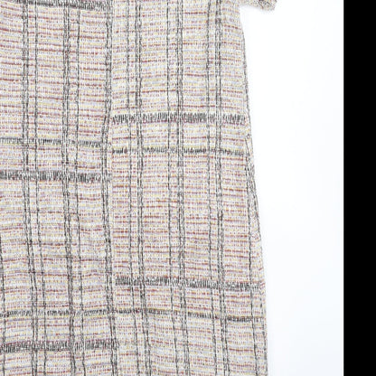 Preloved Primark Womens Multicoloured Check  Mini  Size 12 - Label
