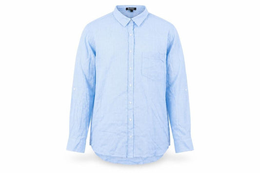 Buffalo Mens Blue    Button-Up Size S
