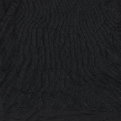 Per Una Womens Black   Pullover Jumper Size 10