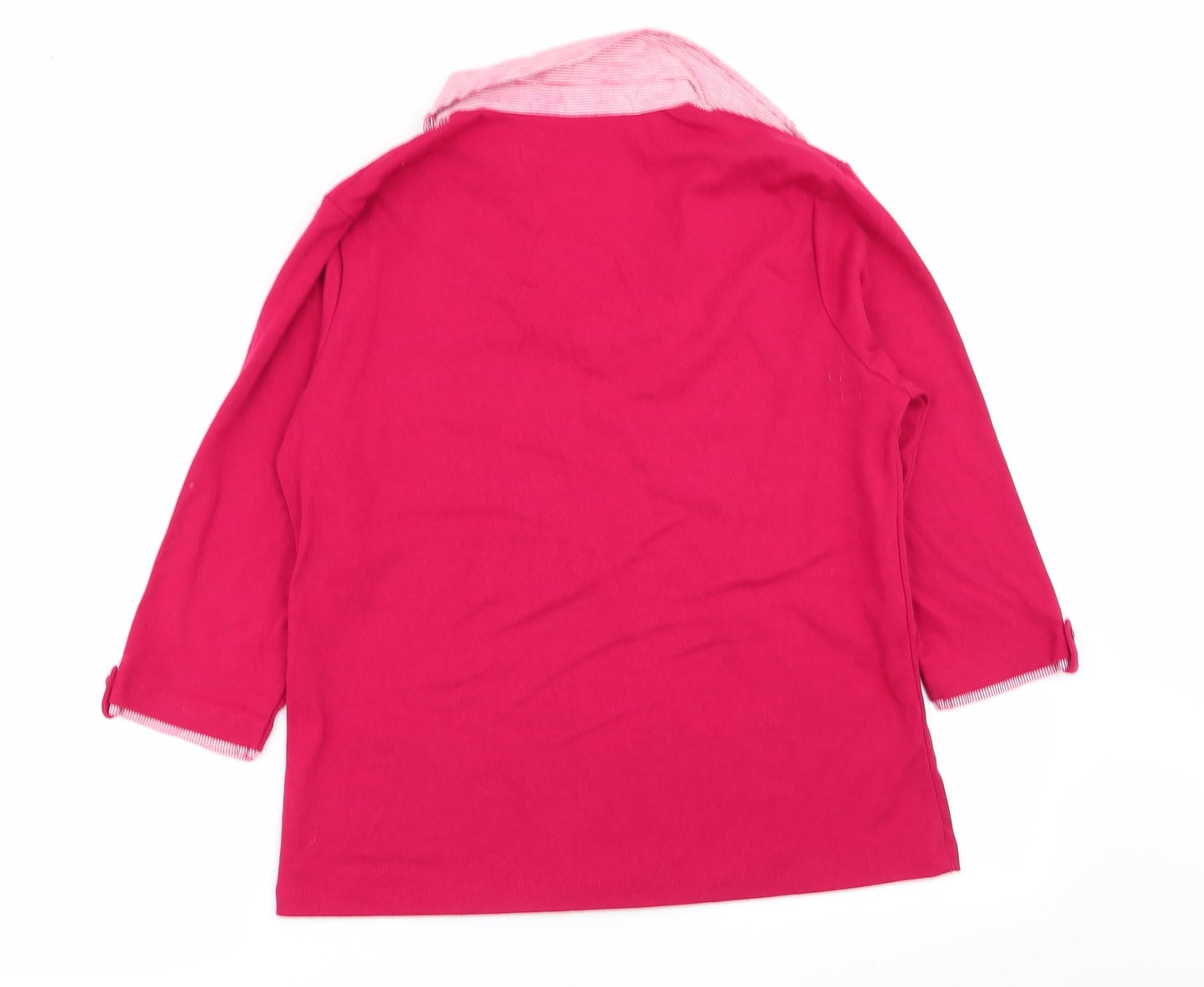 tigi Womens Red   Basic Polo Size 14
