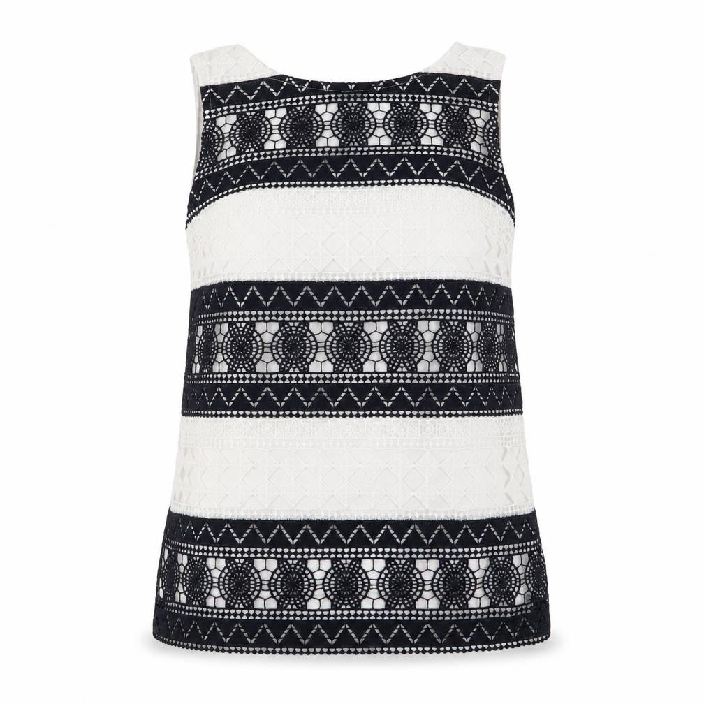 Oasis Womens Multicoloured Floral  Basic Tank Size S