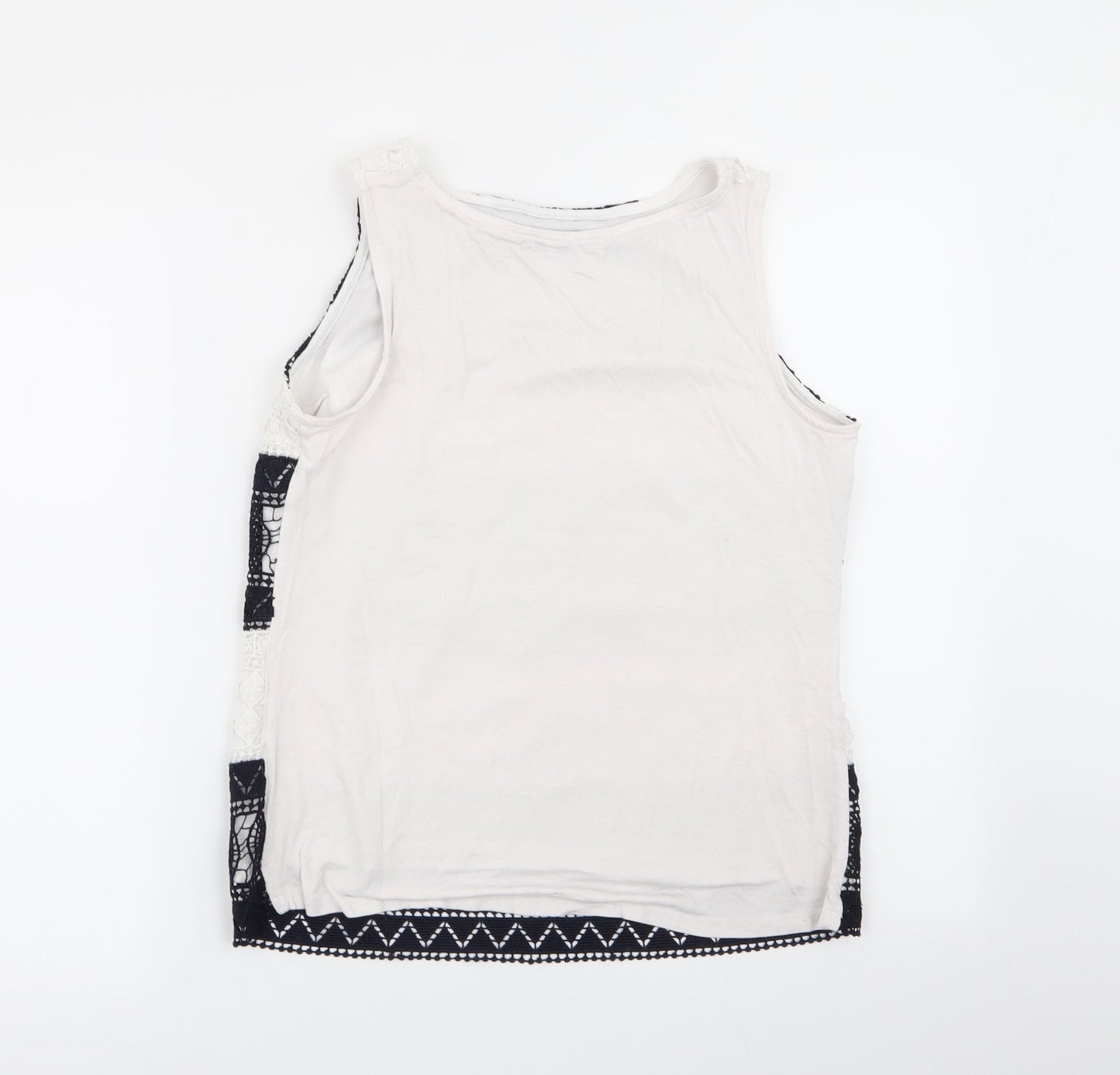 Oasis Womens Multicoloured Floral  Basic Tank Size S