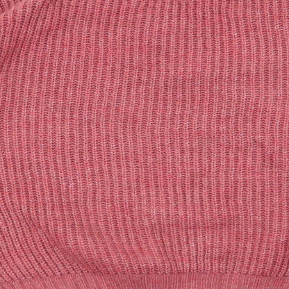 Next Womens Red Geometric  Pullover Jumper Size S