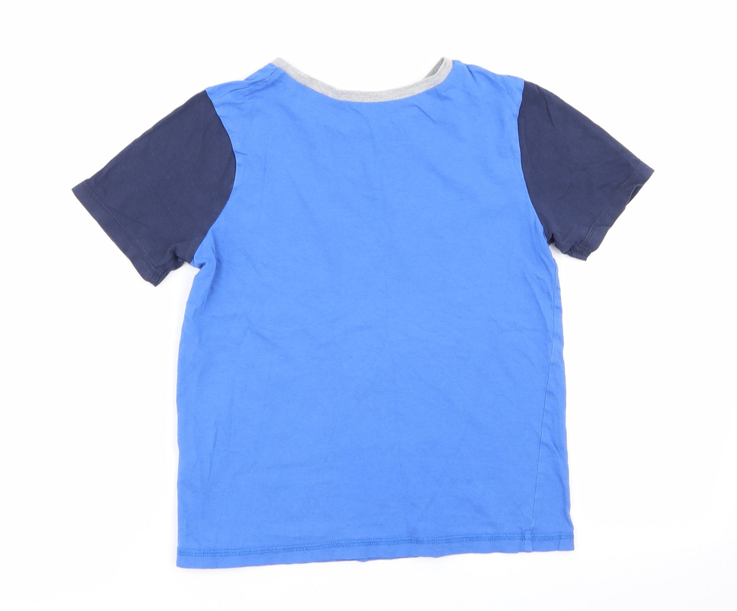 Asda George Boys Blue   Basic T-Shirt Size 9-10 Years