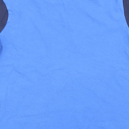 Asda George Boys Blue   Basic T-Shirt Size 9-10 Years