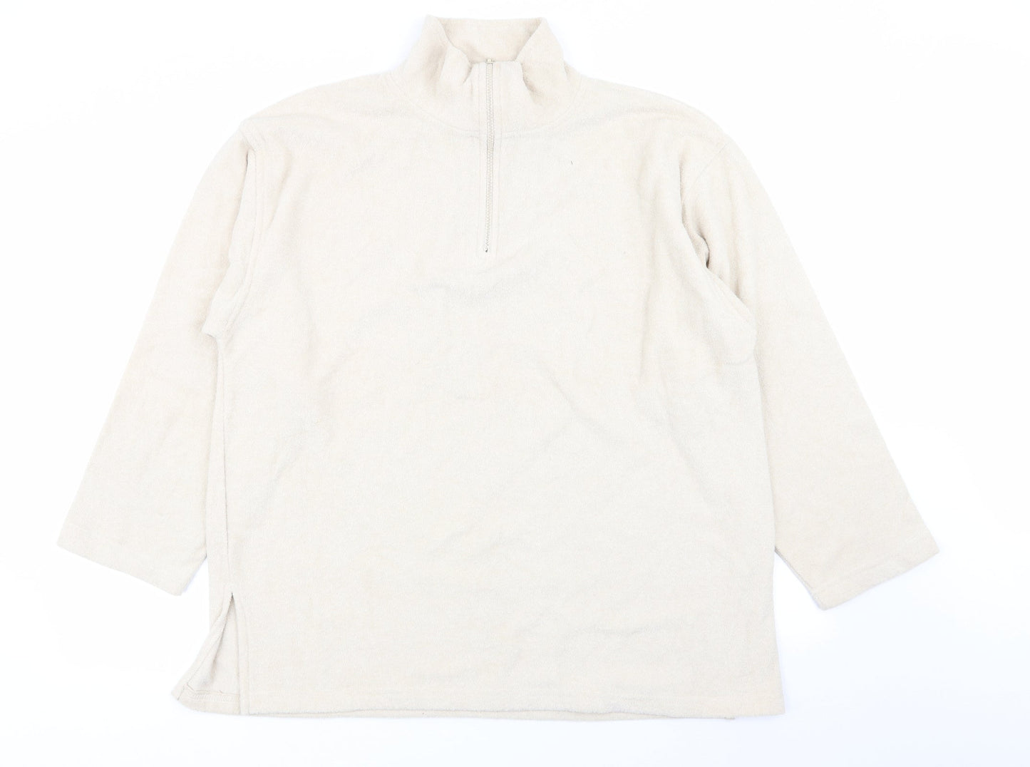 Peacocks Womens Beige   Pullover Jumper Size 18