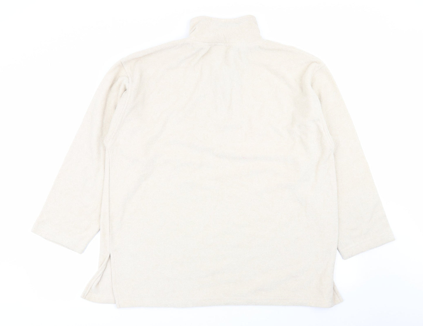 Peacocks Womens Beige   Pullover Jumper Size 18