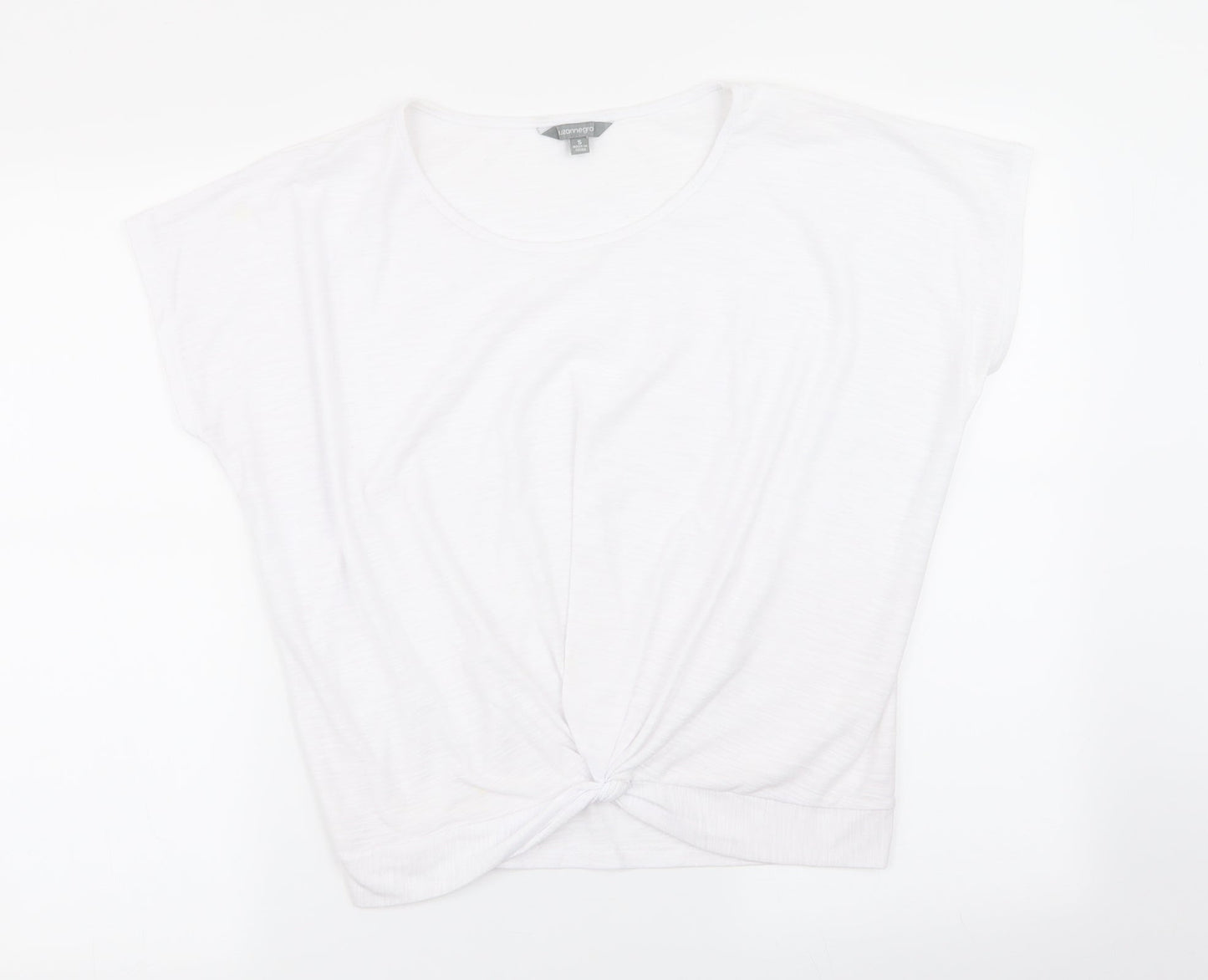 suzannegrae Womens White   Basic T-Shirt Size S