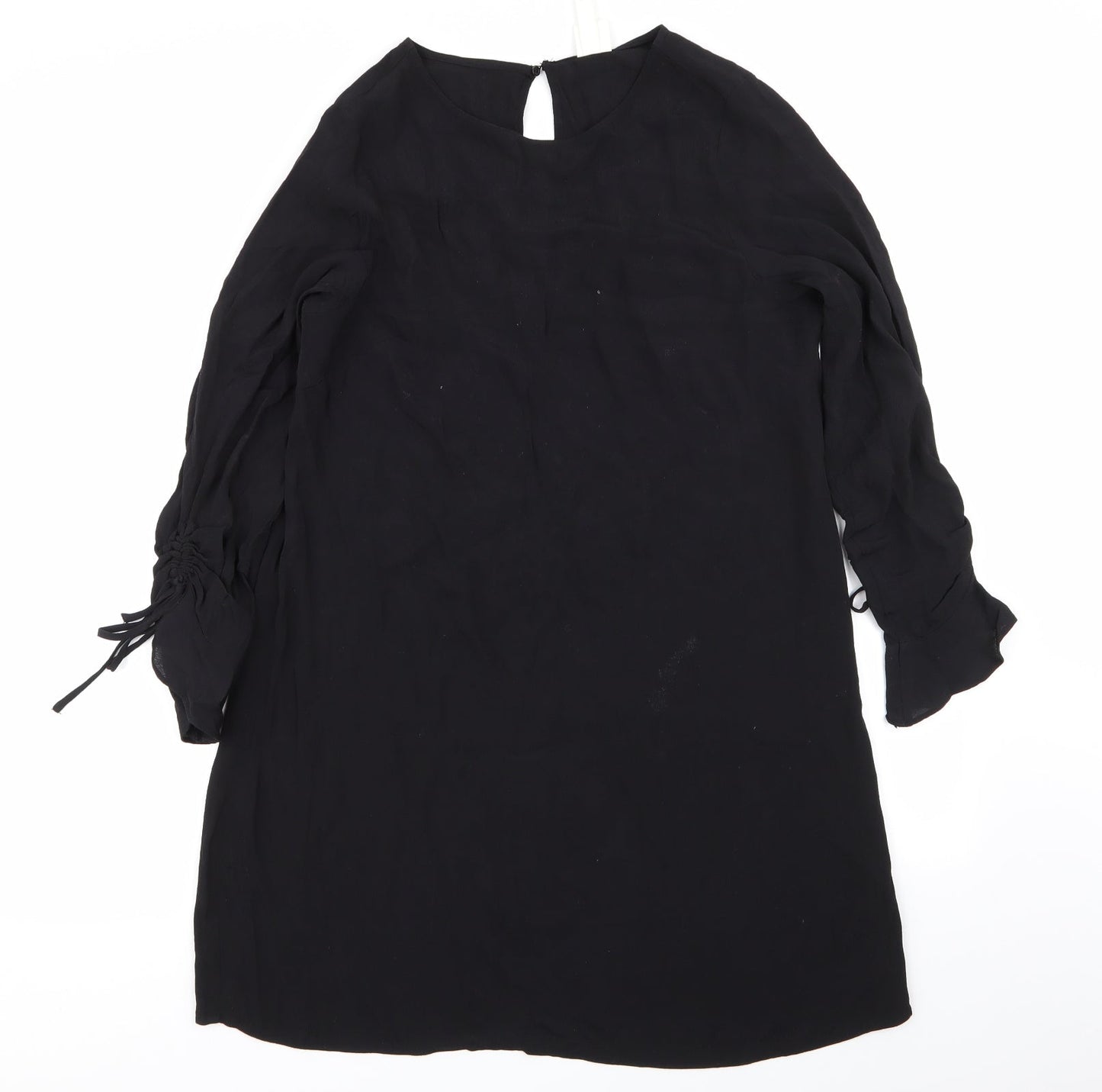 h&m black fit and flare dress H&M Black Sleeveless Fit n Flare Dress 6