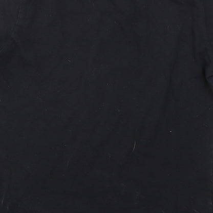 Stedman Boys Black Geometric  Basic T-Shirt Size M