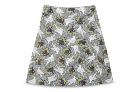 PREWORN  Womens Multicoloured Floral  Flare Skirt Size 30 in