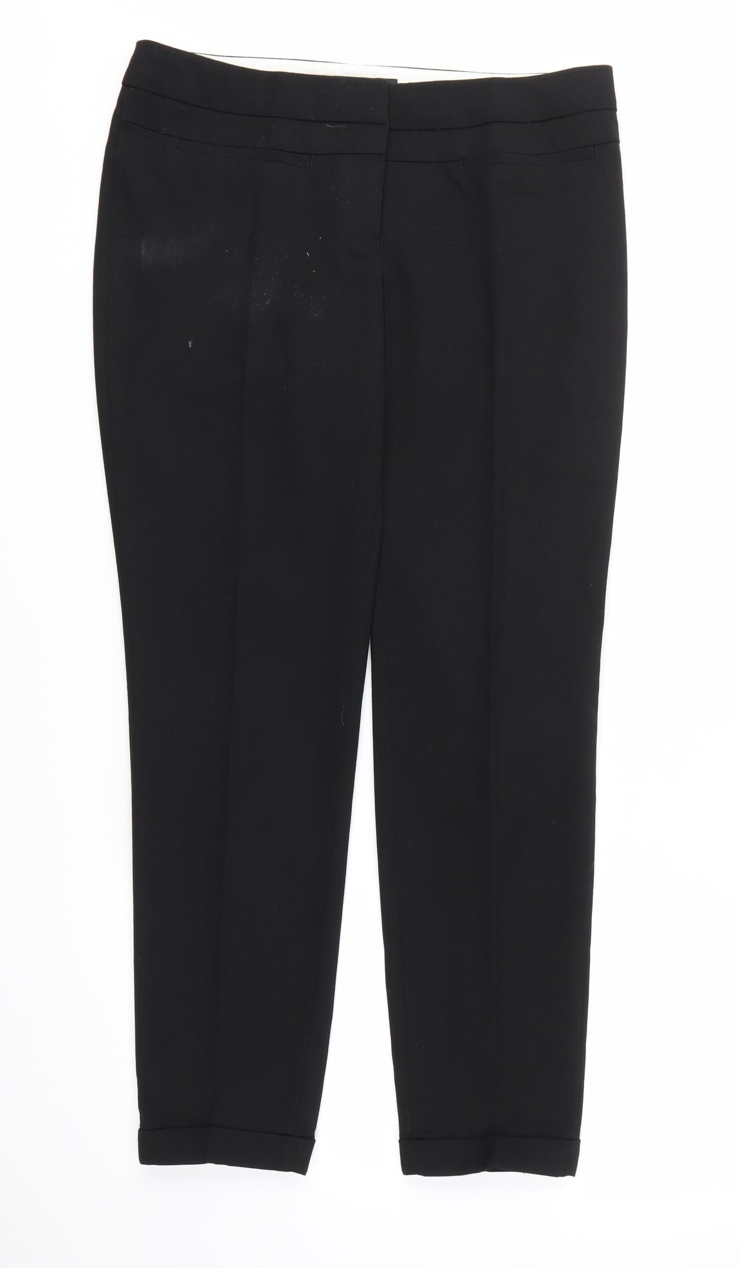 NEXT  Womens Black   Trousers  Size 12 L28 in