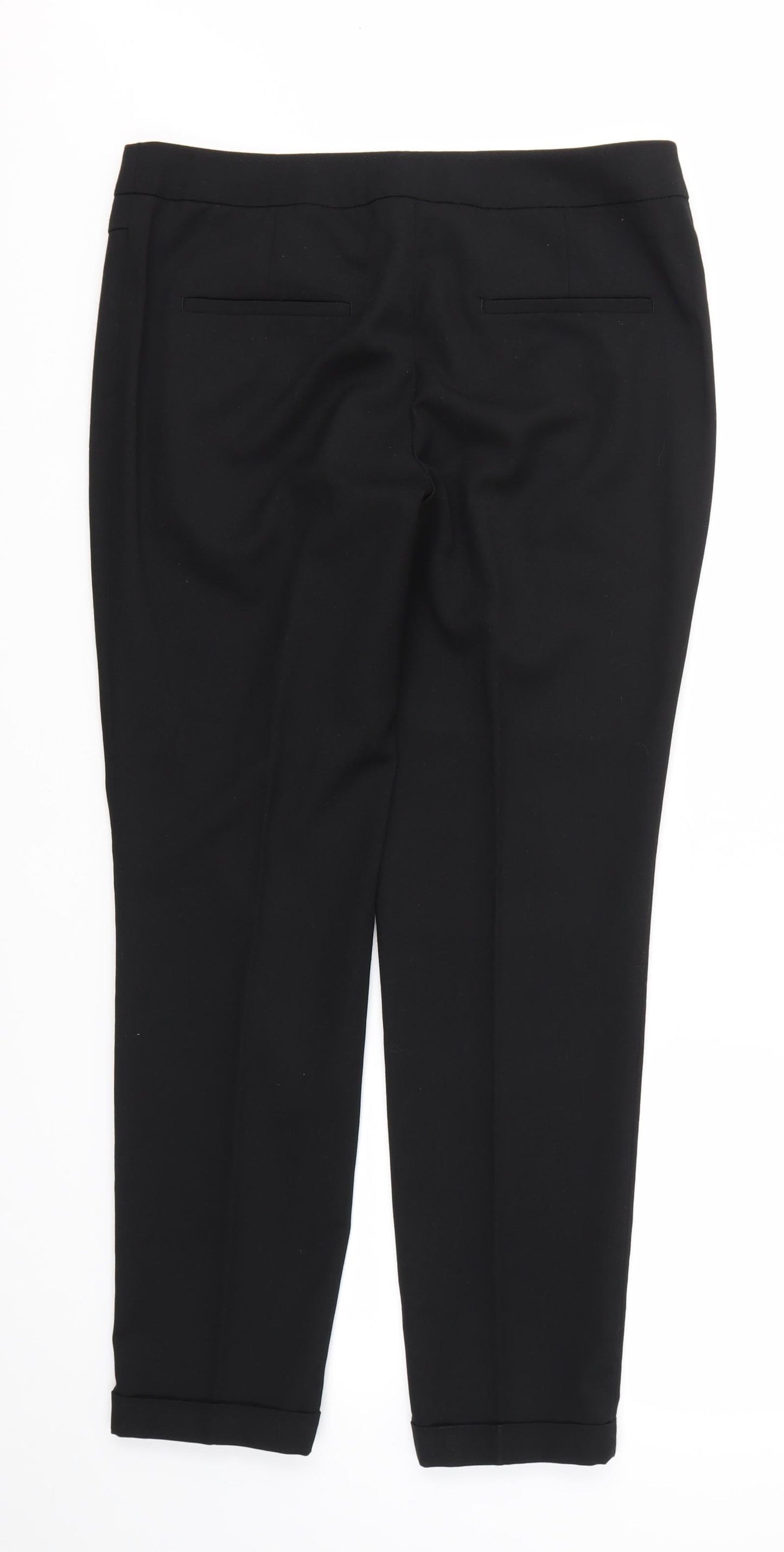 NEXT  Womens Black   Trousers  Size 12 L28 in