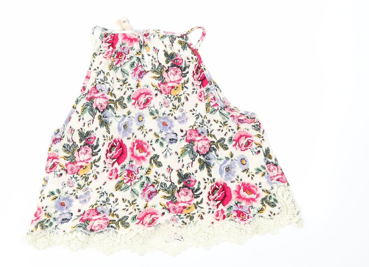H&M Girls Multicoloured Floral  Basic T-Shirt Size 2 Years
