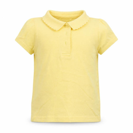 George Girls Yellow   Basic T-Shirt Size 3-4 Years