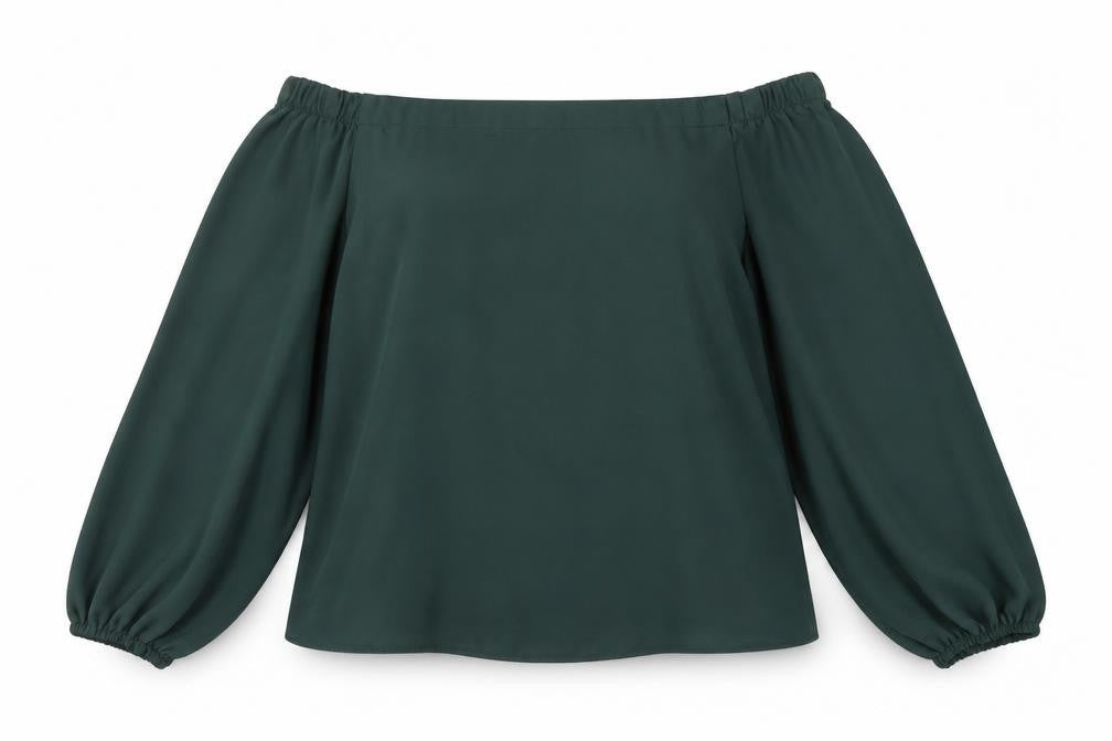New Look Womens Green   Basic Blouse Size 10
