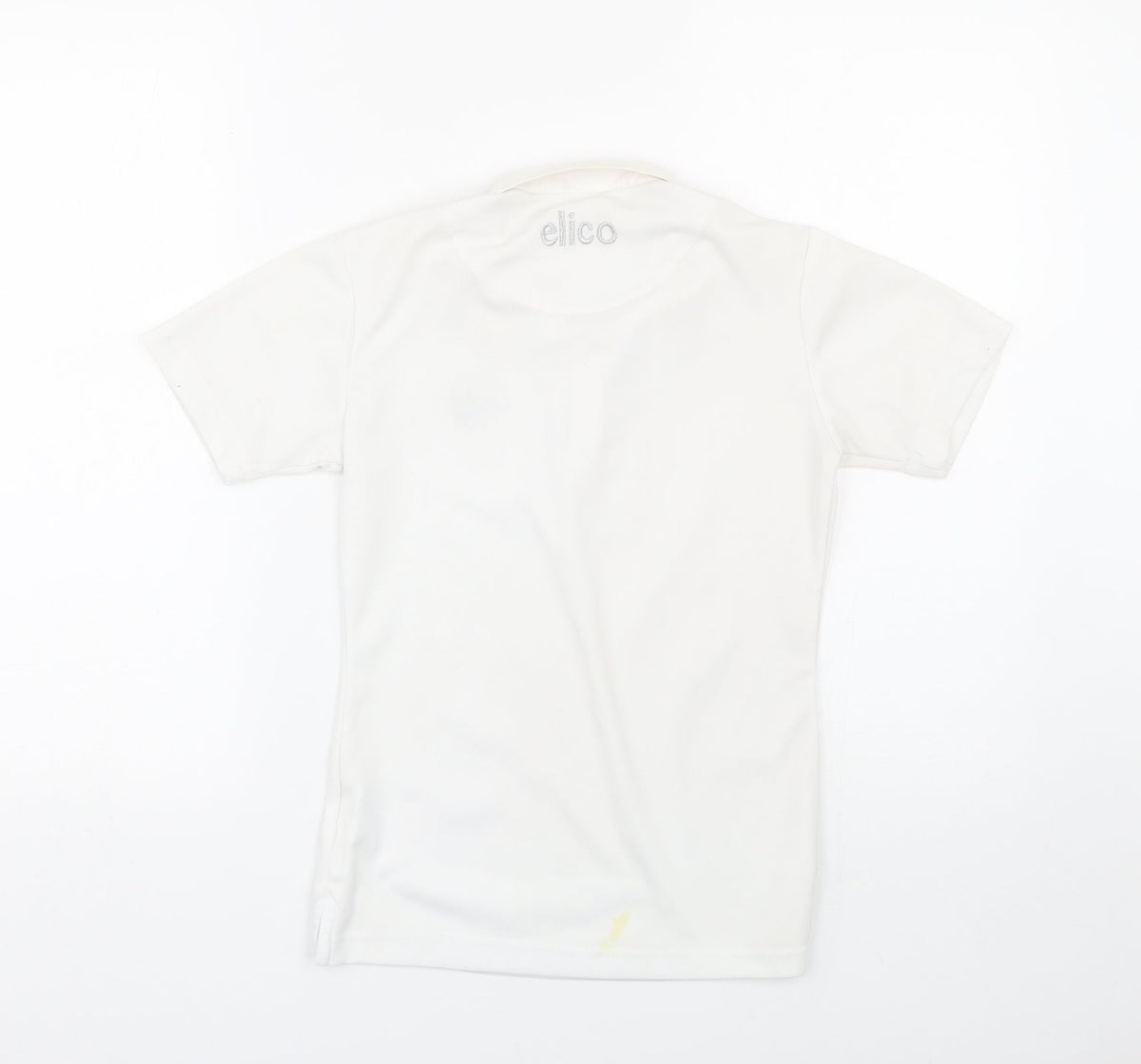 Elico Girls White   Basic Polo Size 9-10 Years
