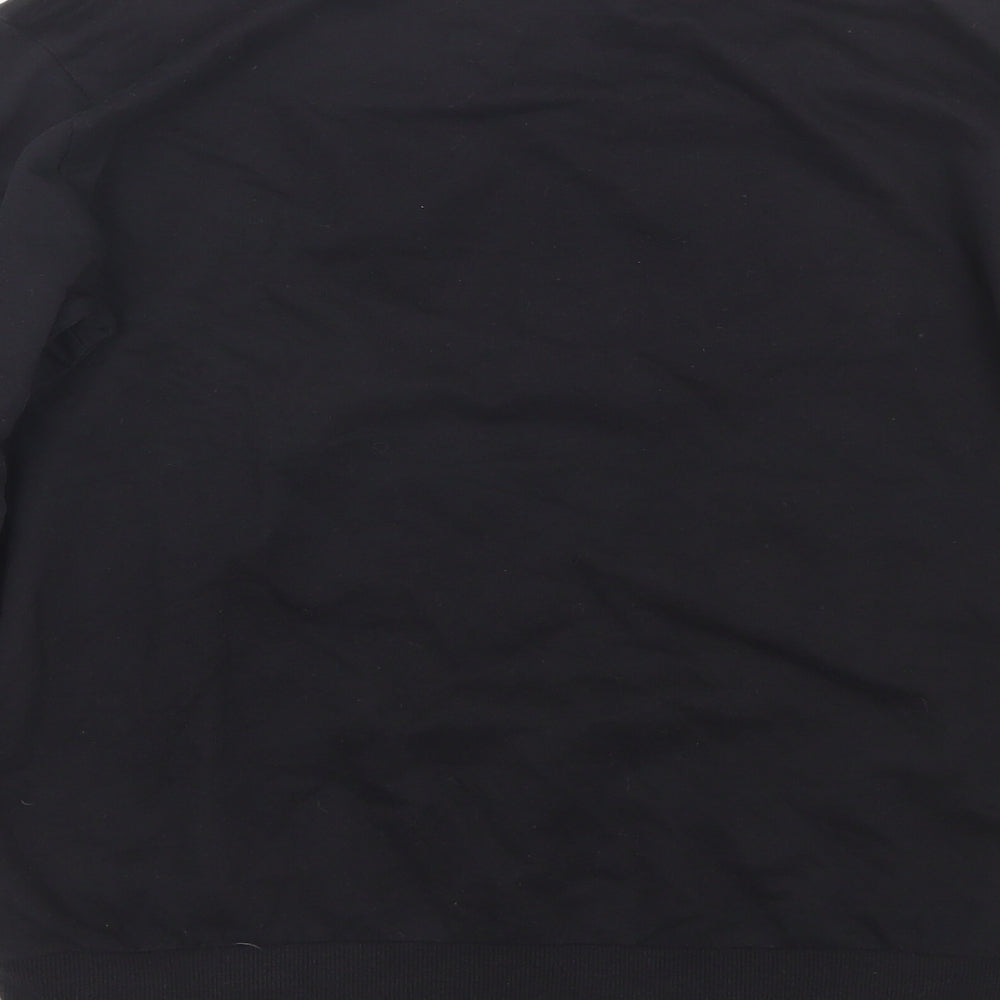 H&M Womens Black   Pullover Sweatshirt Size XS