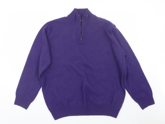 Giocanni Galli Mens Purple   Pullover Jumper Size L