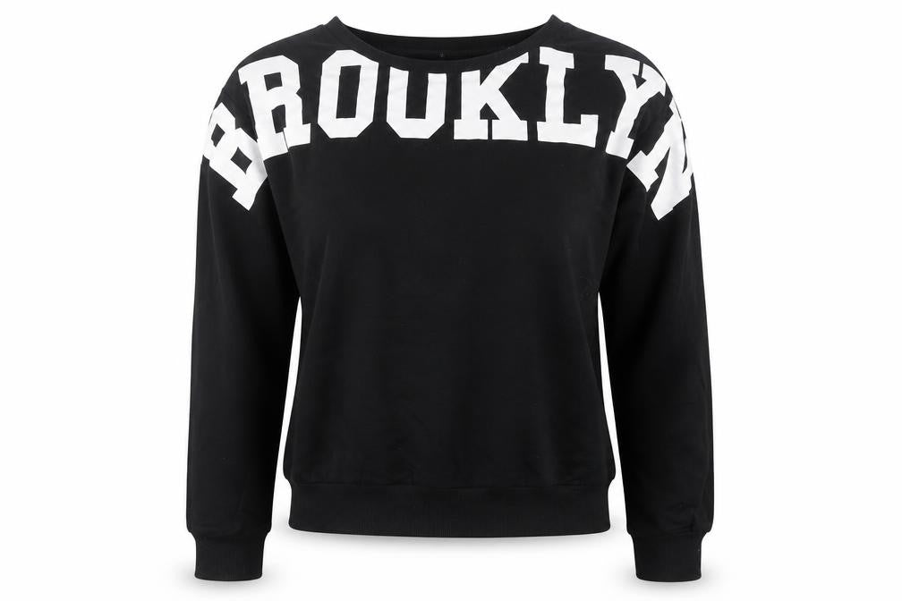 H&M Womens Black   Pullover Sweatshirt Size XS