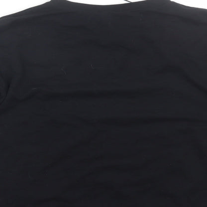 H&M Womens Black   Pullover Sweatshirt Size XS